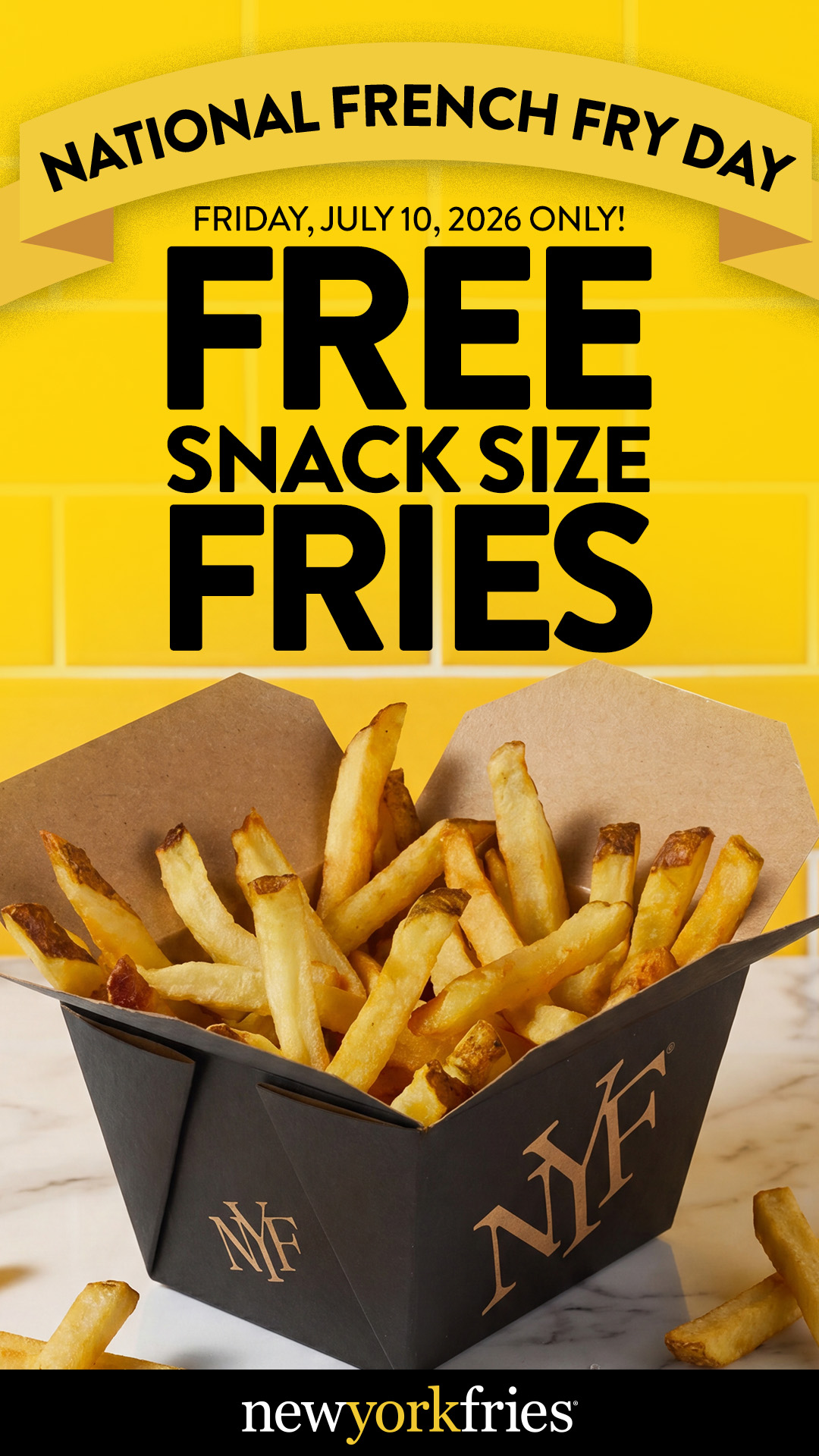 Offer title National French Fry Day!