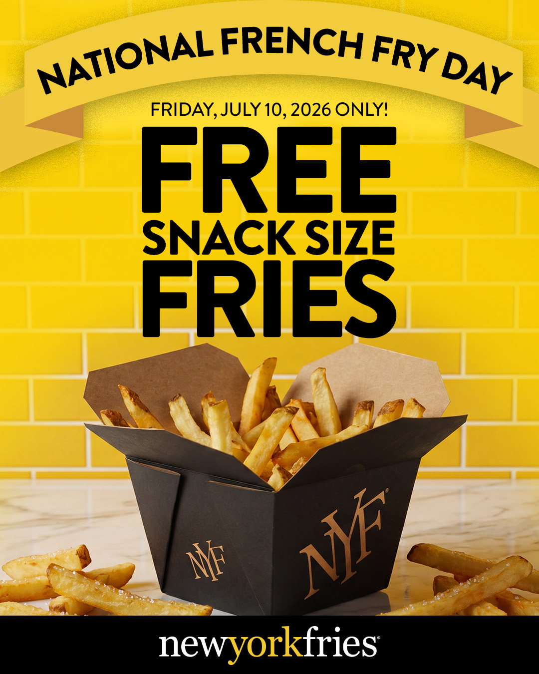 Offer title National French Fry Day!